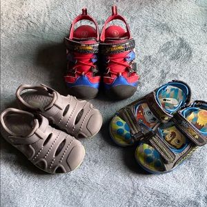 EUC Lot of toddler boys sandals